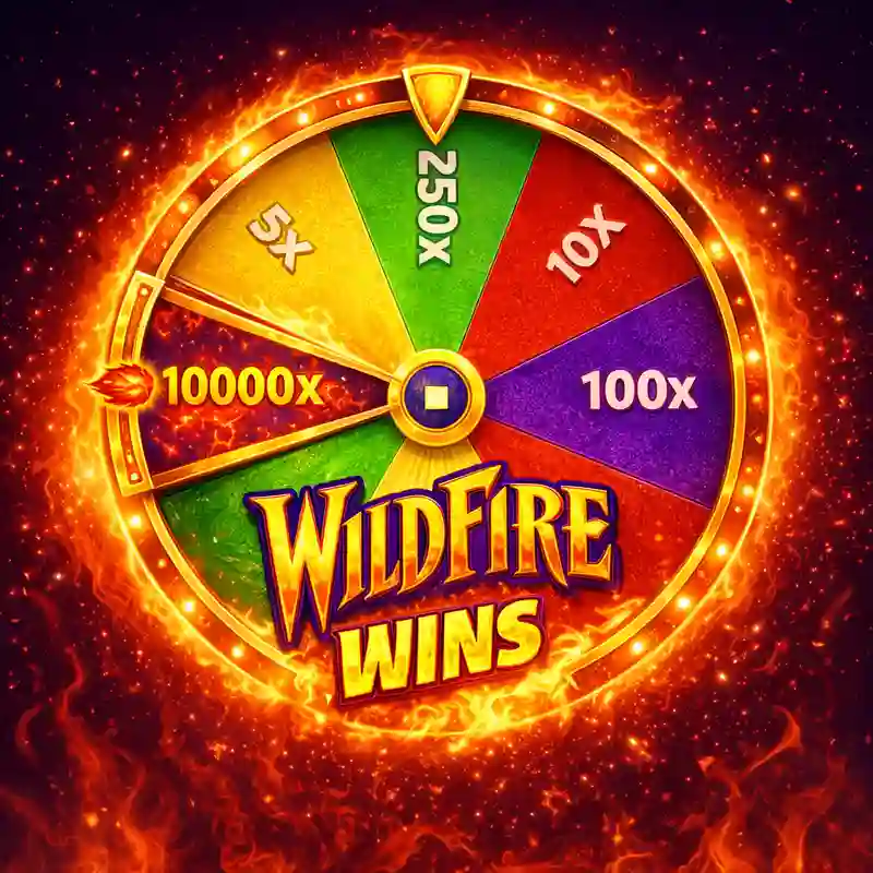 Wildfire Wins Slot Game Interface
